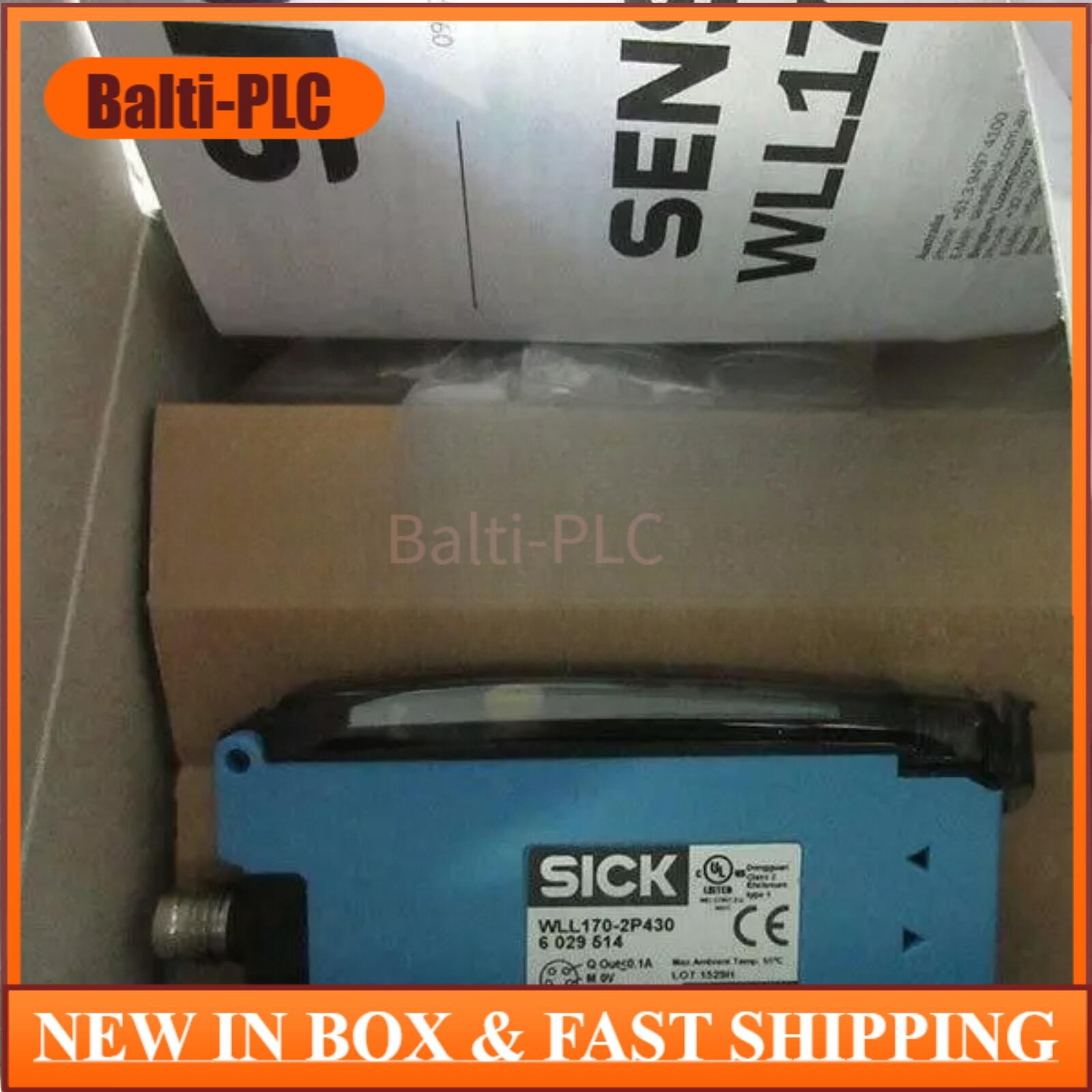 New SICK WLL170-2P430 6029514 WLL1702P430 Photoelectric Proximity Switch Sensor