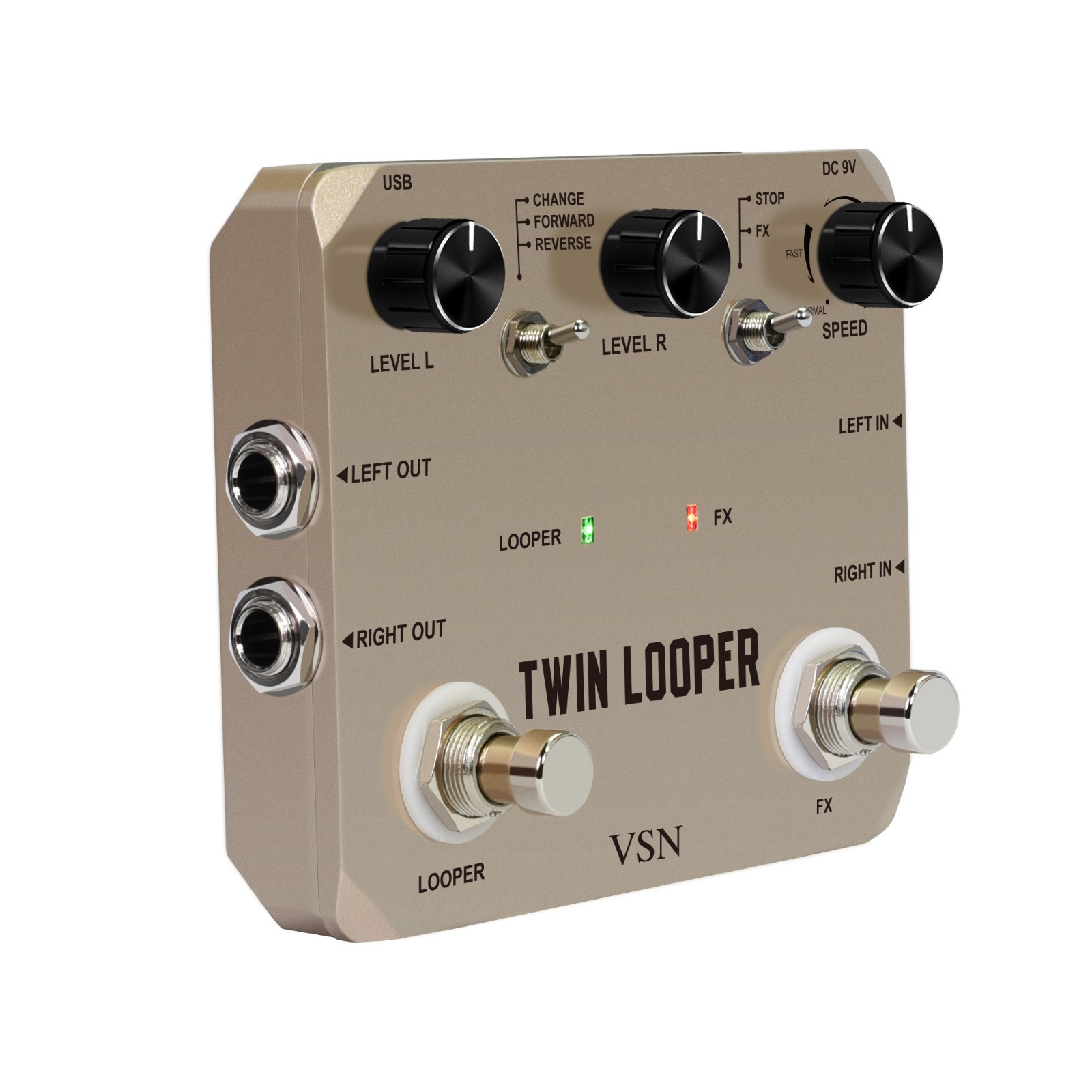 Looper Pedal Guitar Effect Pedal Loop Station Multi-function 11 Types of Play