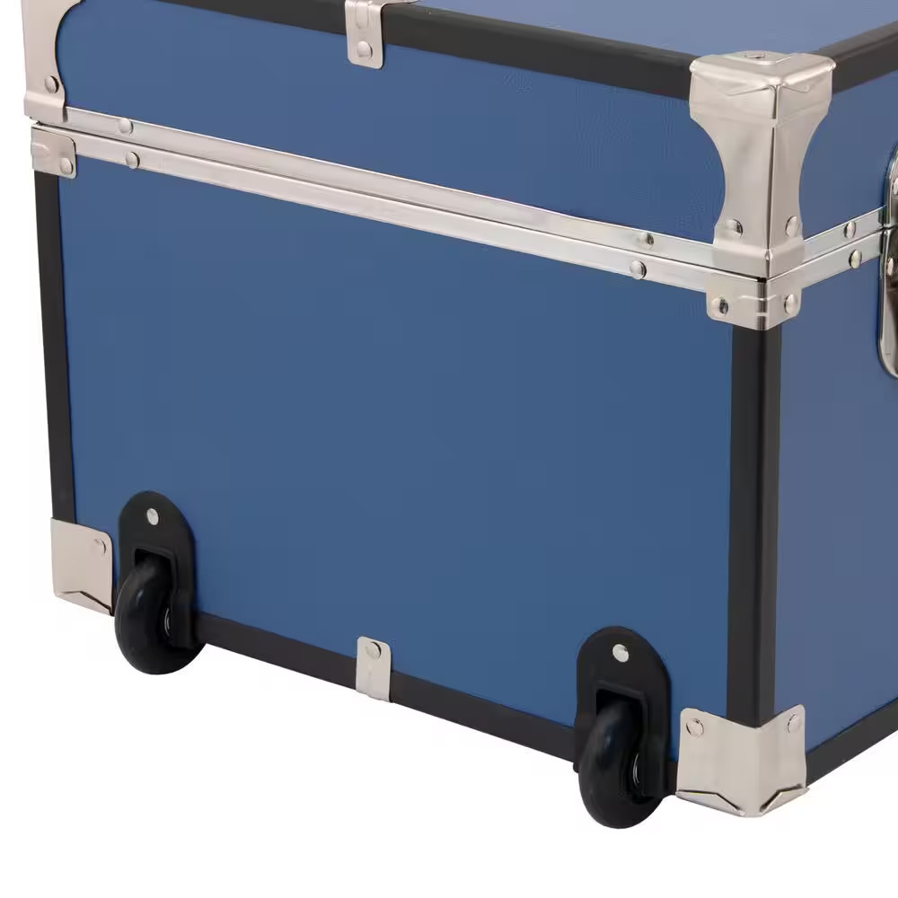 Seward Explorer 30 In. Trunk with Wheels & Lock, Misty Blue