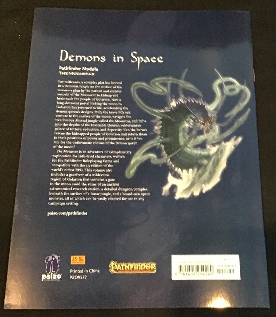 Pathfinder Module ~ The Moonscar ~ OEJ