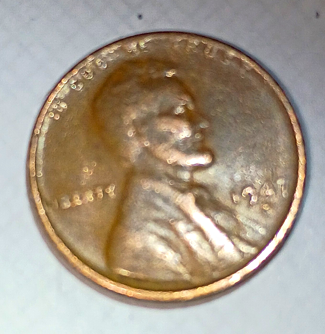Lincoln Memorial 1967 Small Cent Philadelphia Business Strike Copper BN KM#201