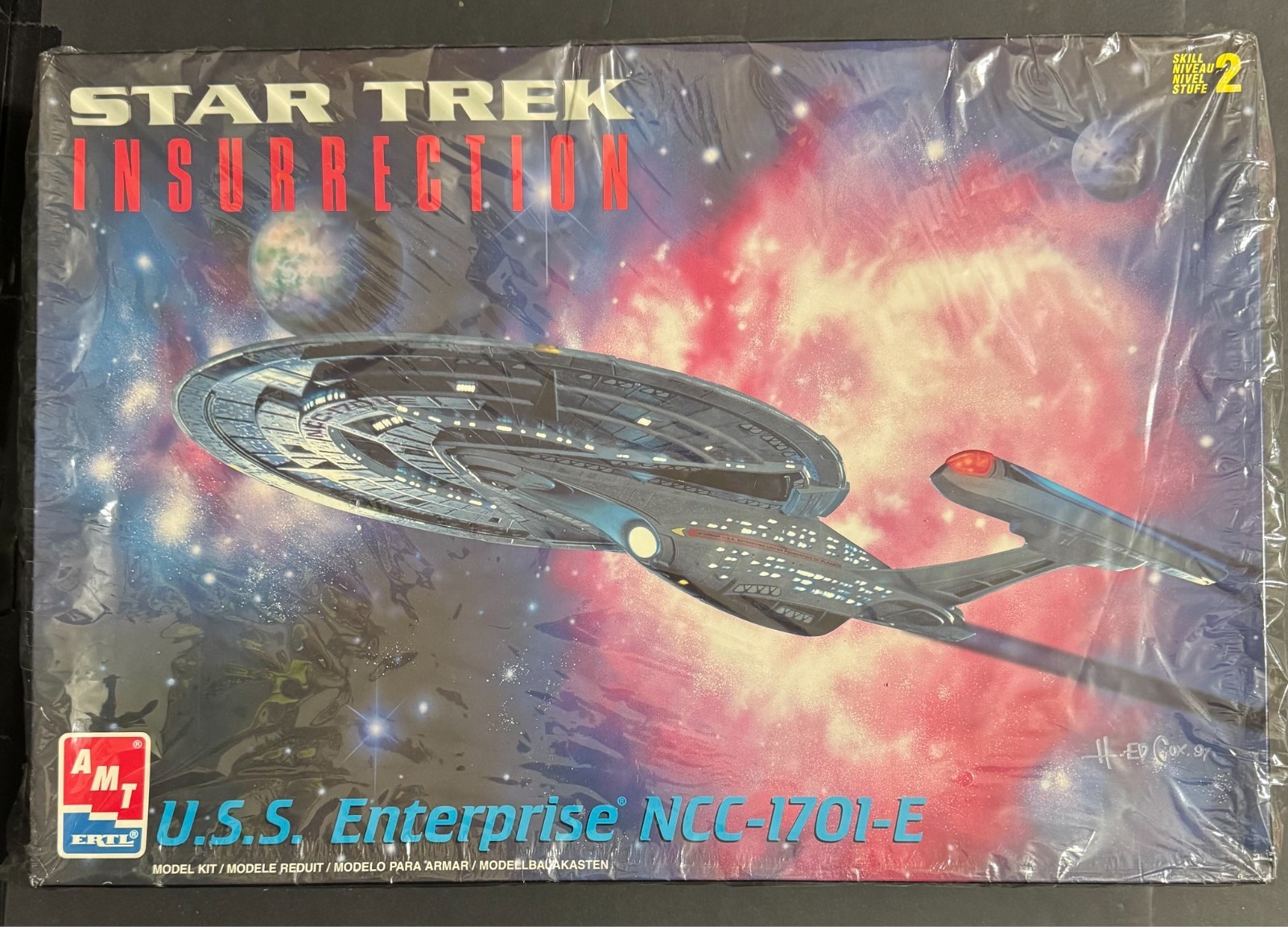 AMT/ERTL Star Trek Insurrection U.S.S. Enterprise NCC 1701-E Kit 1/1400 scale