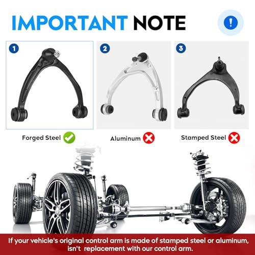 Front Left Upper Control Arm K80669 for Cadillac Escalade ESV EXT 2007-2014,