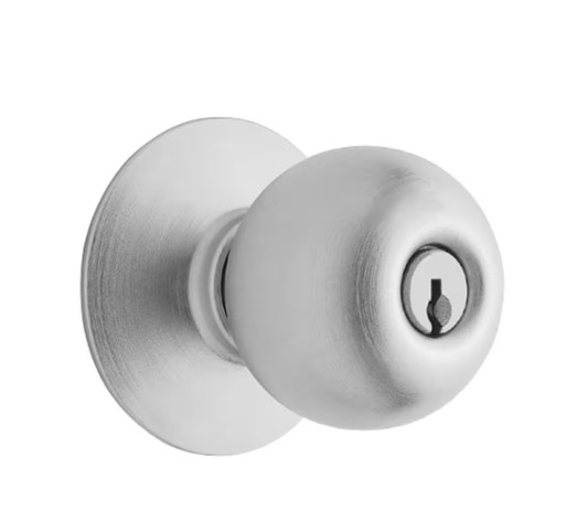 NEW  Schlage Orbit Keyed Storeroom  Door Knob Light Commercial F80 CSV ORB 626