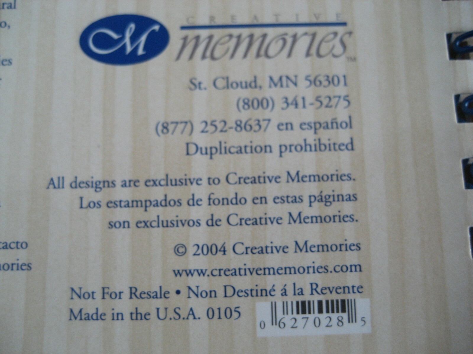 BUY 1-3 Creative Memories SIMPLE EXPRESSION Spiral BOOK Title Ideas Scrapbooking