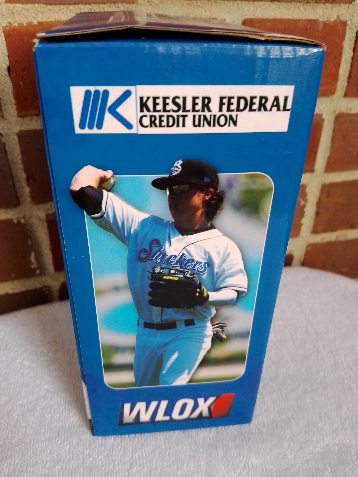 Box only BRETT PHILLIPS SGA BILOXI SHUCKERS Bobblehead Box only