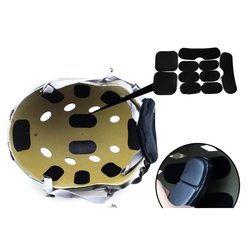 19x/set Tactical Military Helmet Pads Hunting Helmet Protective Pad EVA f5