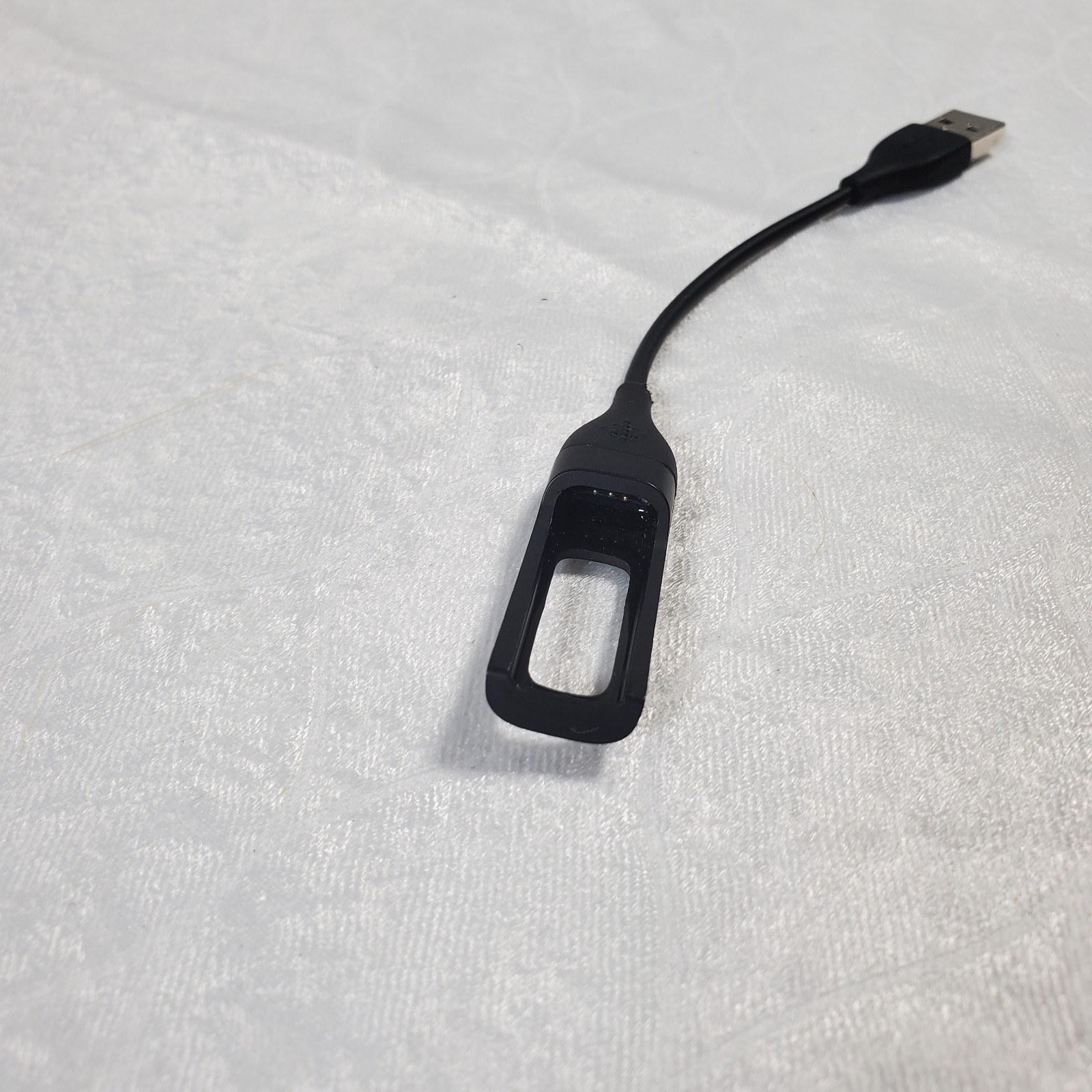 Genuine OEM Original Fitbit Flex FB401 USB Charger Cable Cradle Black UNTESTED