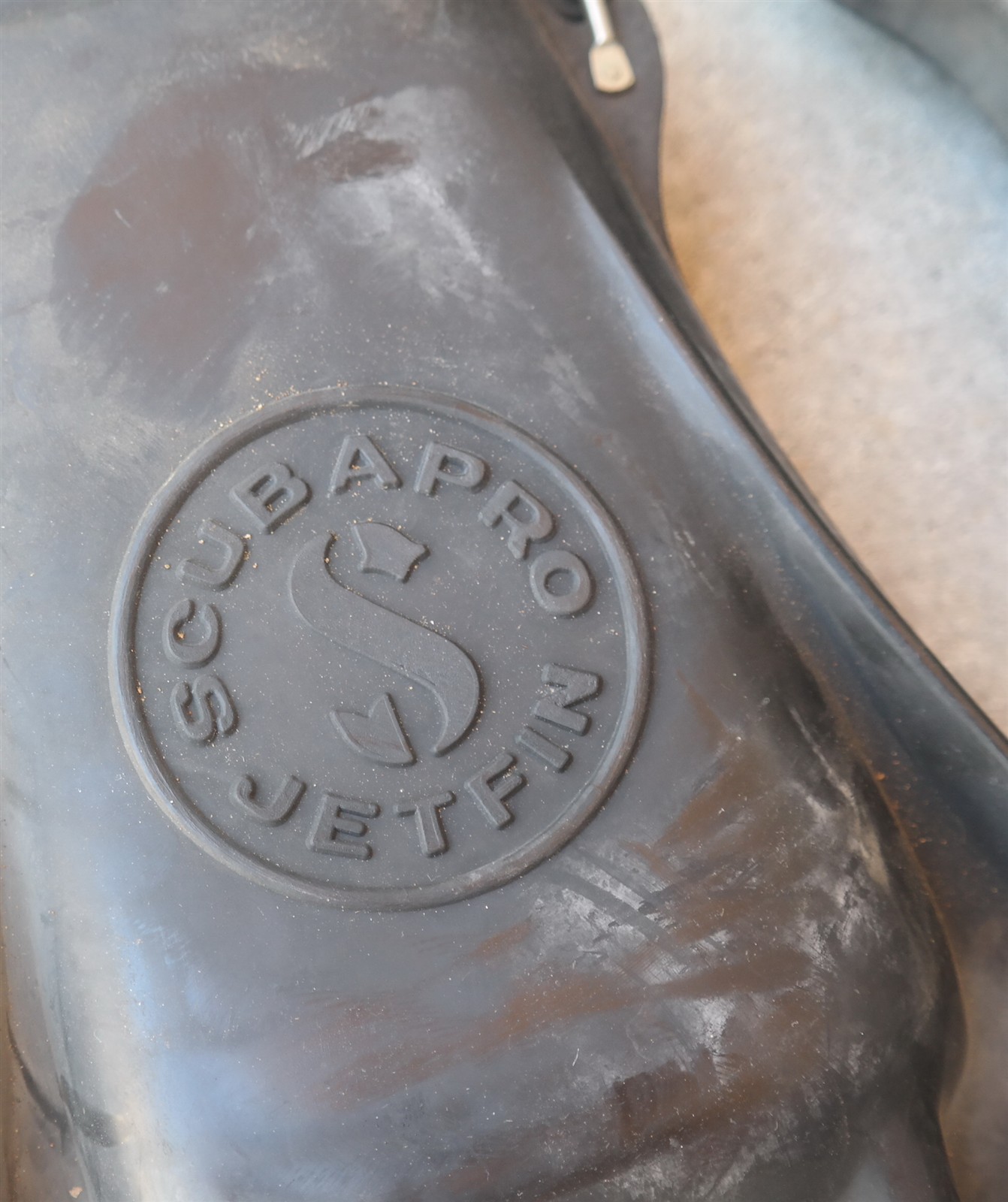 Vtg Scubapro Jetfin Size Medium Excellent Condition Jetfins
