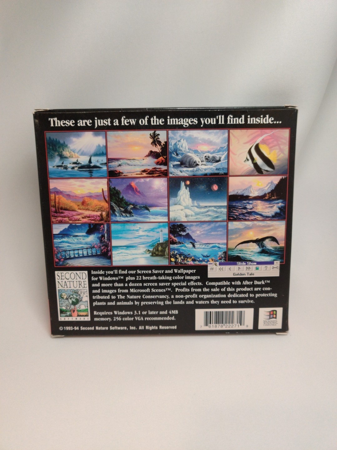 The Anthony Casey Collection Screen Saver, Wallpaper for Windows 3.5" disk