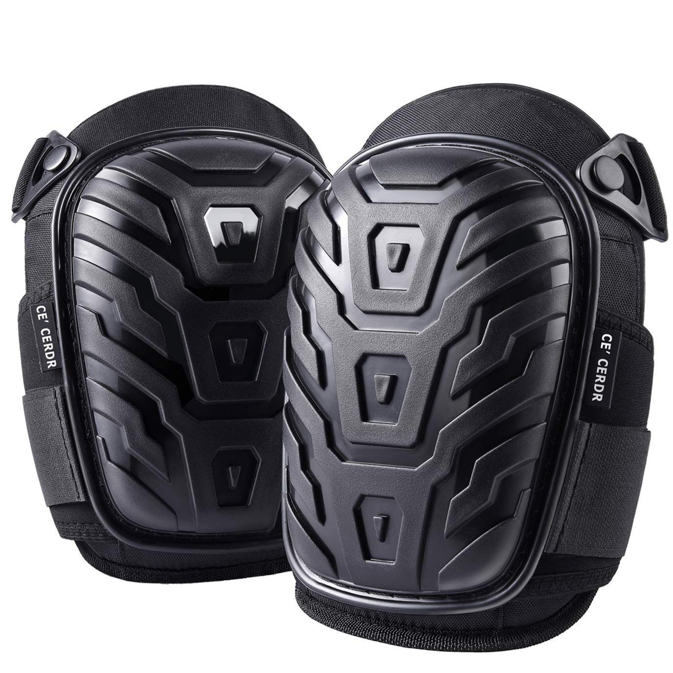 Professional Knee Pads for Work - Heavy Duty Foam Padding Kneepads for Construct