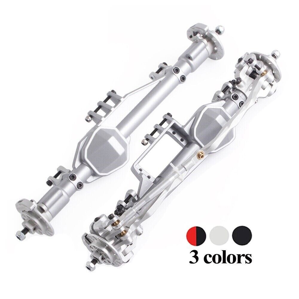 Heavy Duty Metal AR14B Front Rear Axles For 1/10 RC Crawler Axial RBX10 Ryft 4WD