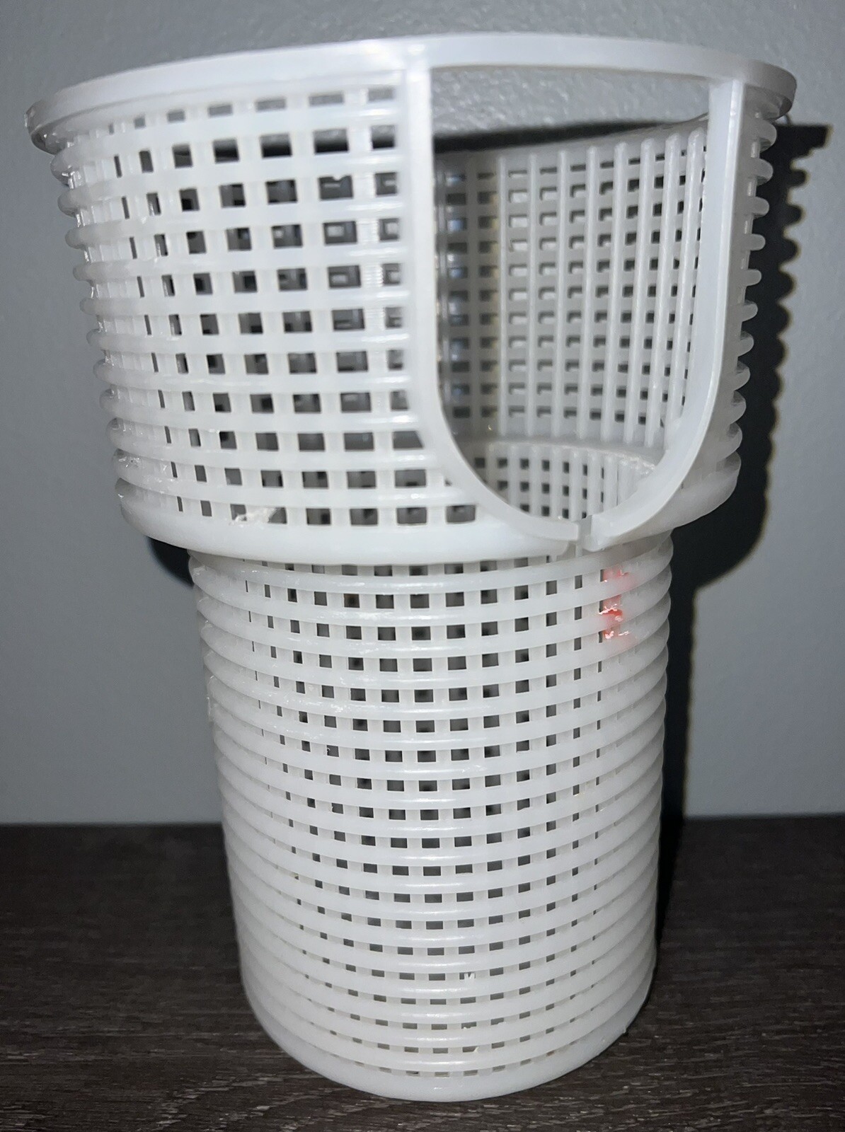 Pentair, Pump Strainer Basket, Superflo VS, P/N 355667 Used, Color White, OBO