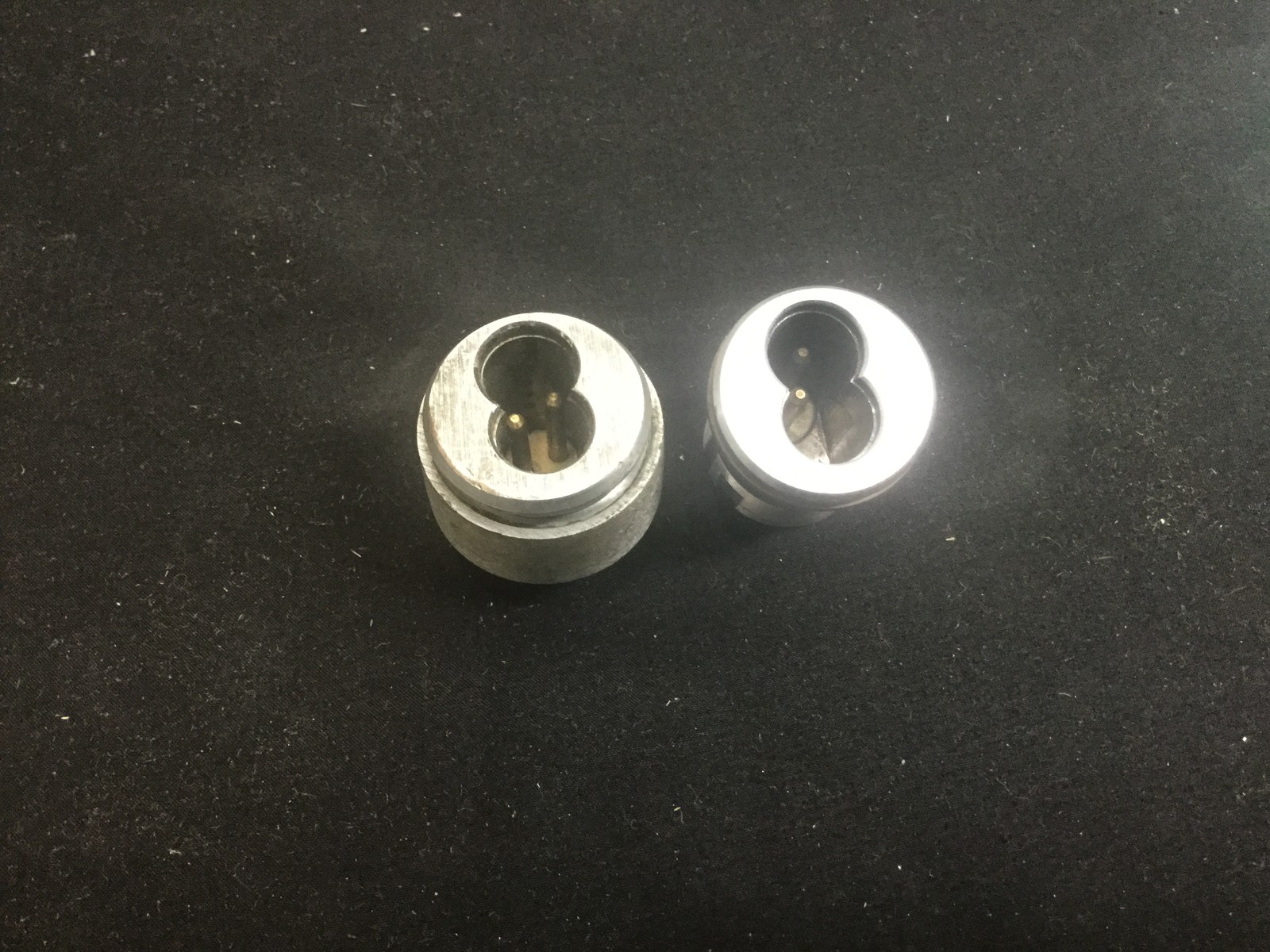 Best Original 1 1/4" Mortise IC Housings, 626 Finish, Set of 2- Locksmith