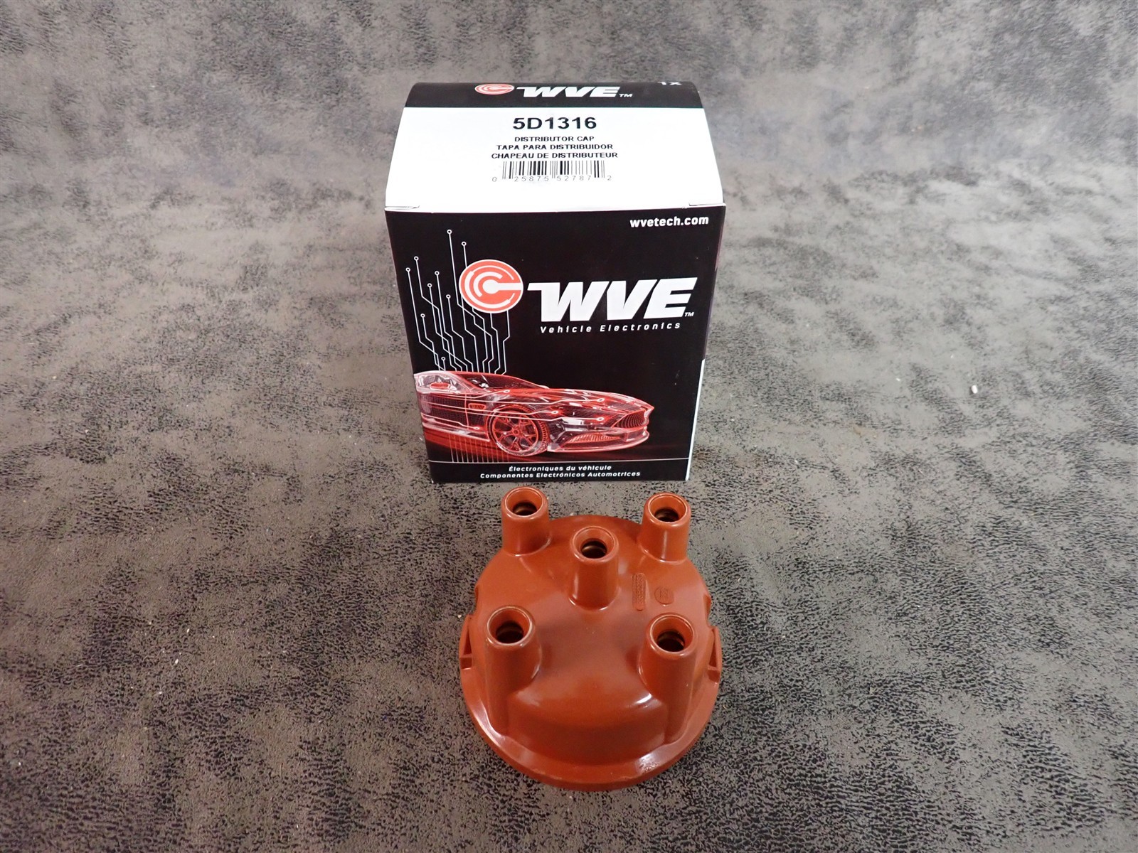 NEW WVE 5D1316 Distributor Cap (G208)
