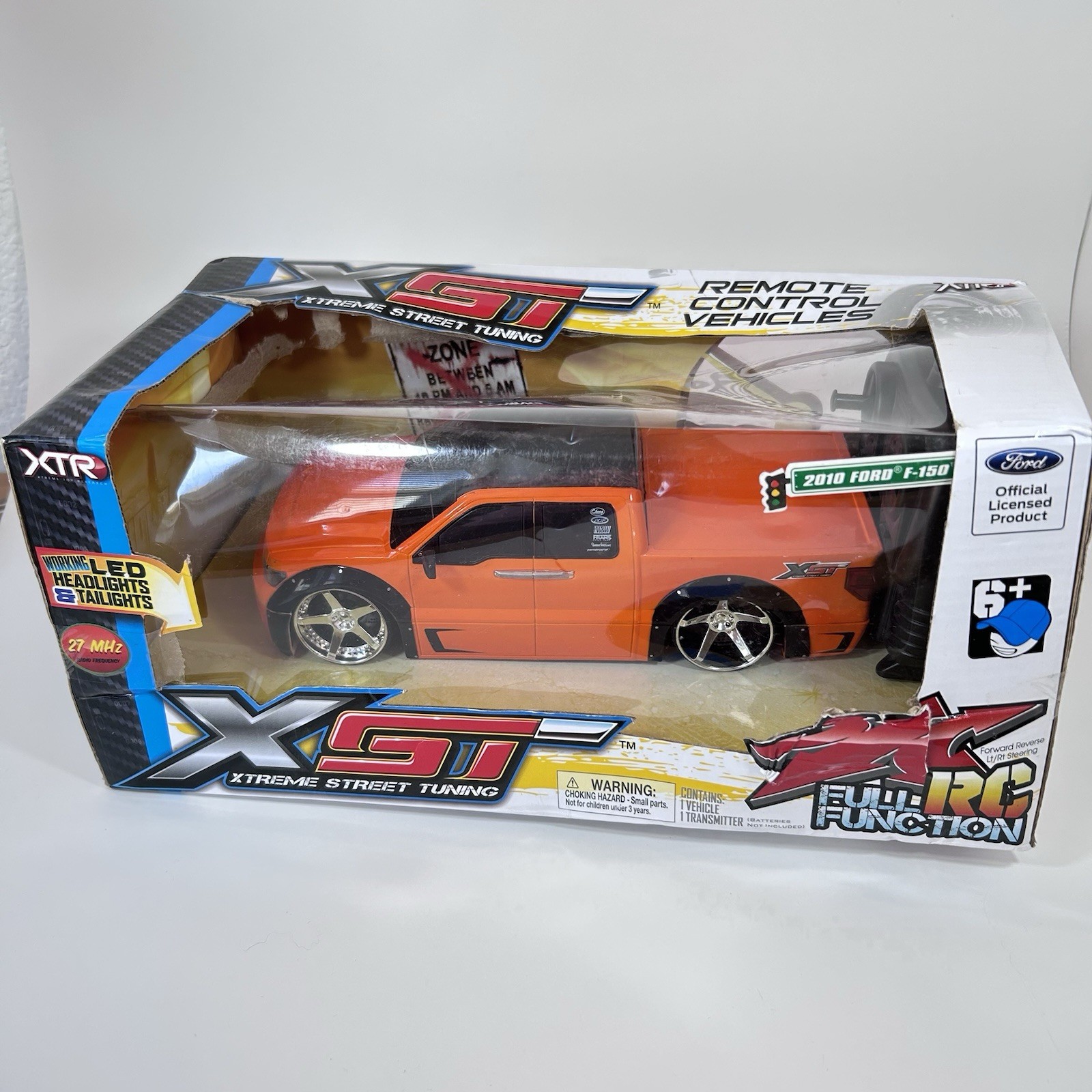 XTR Xtreme Street Tuning 2010 Ford F150 R/C Car Truck Orange NEW