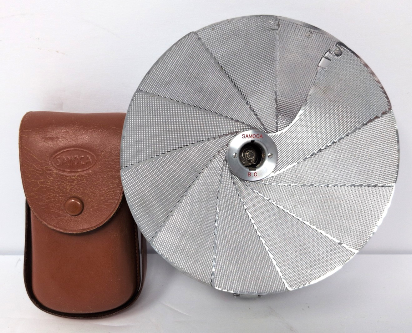 Vintage Samoca B.C.  Flash Fan Shade Flash -  Made in Japan
