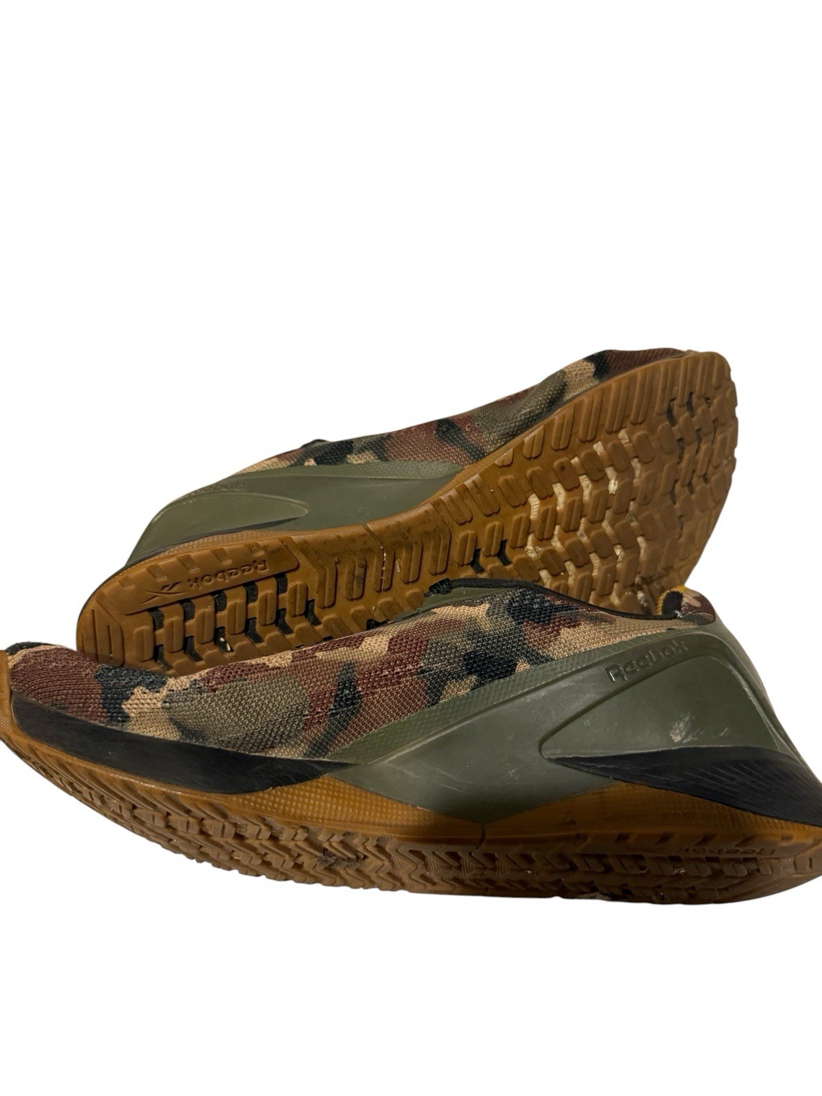 Reebok Nano X1 Men's Camouflage Running Shoes Breathable Mesh Rubber Sole sz 7