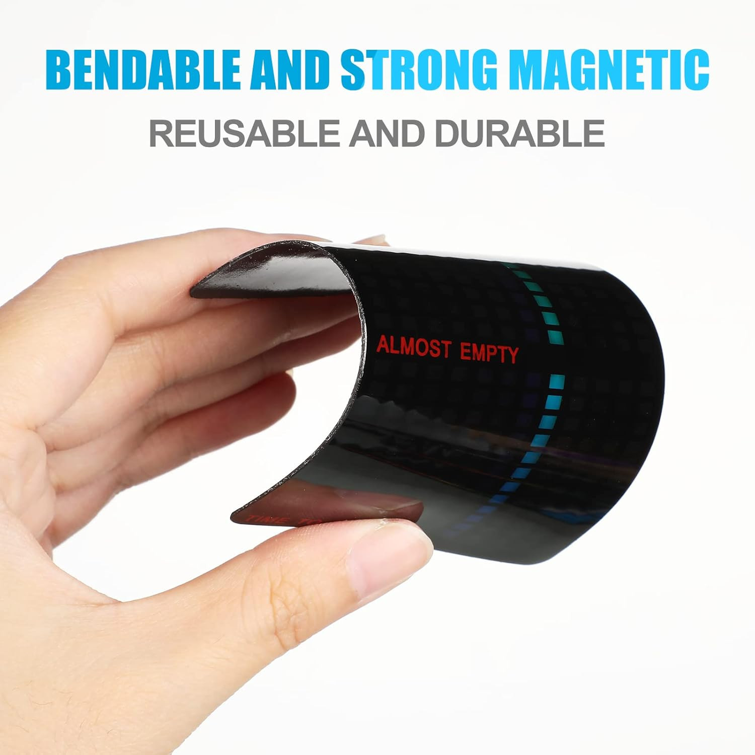 4 Pieces Magnetic Gas Level Indicator Reusable Propane Fuel Level Indicators Pro