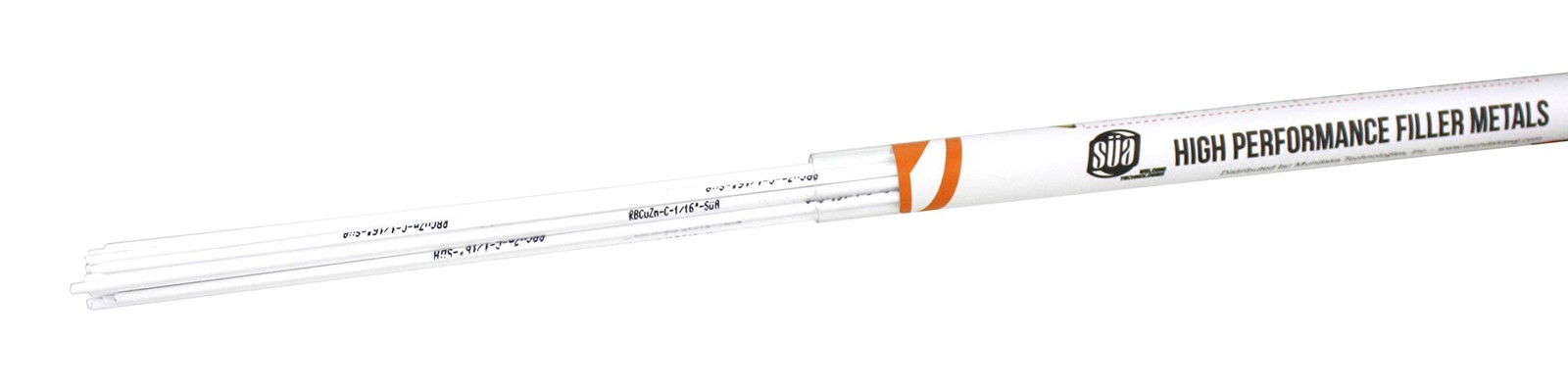 SÜA - RBCuZn-C - Low-Fuming Bronze Brazing Rod - Flux Coated 1/16" - 24 Rods
