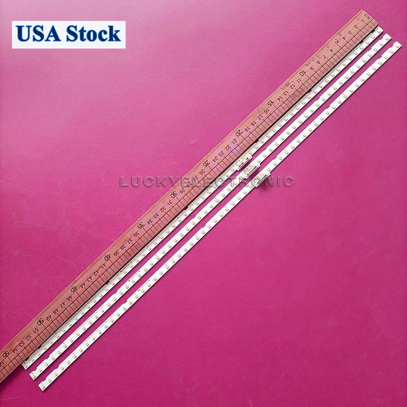 LED strip(3)for Samsung UN75NU7100 UN75NU6900 UN75NU6950 UN75RU7100 75NU7100