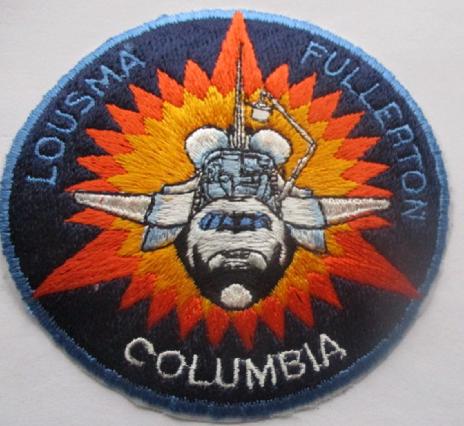 NASA STS-3 1982 Space Shuttle Mission Columbia Vintage Original Patch