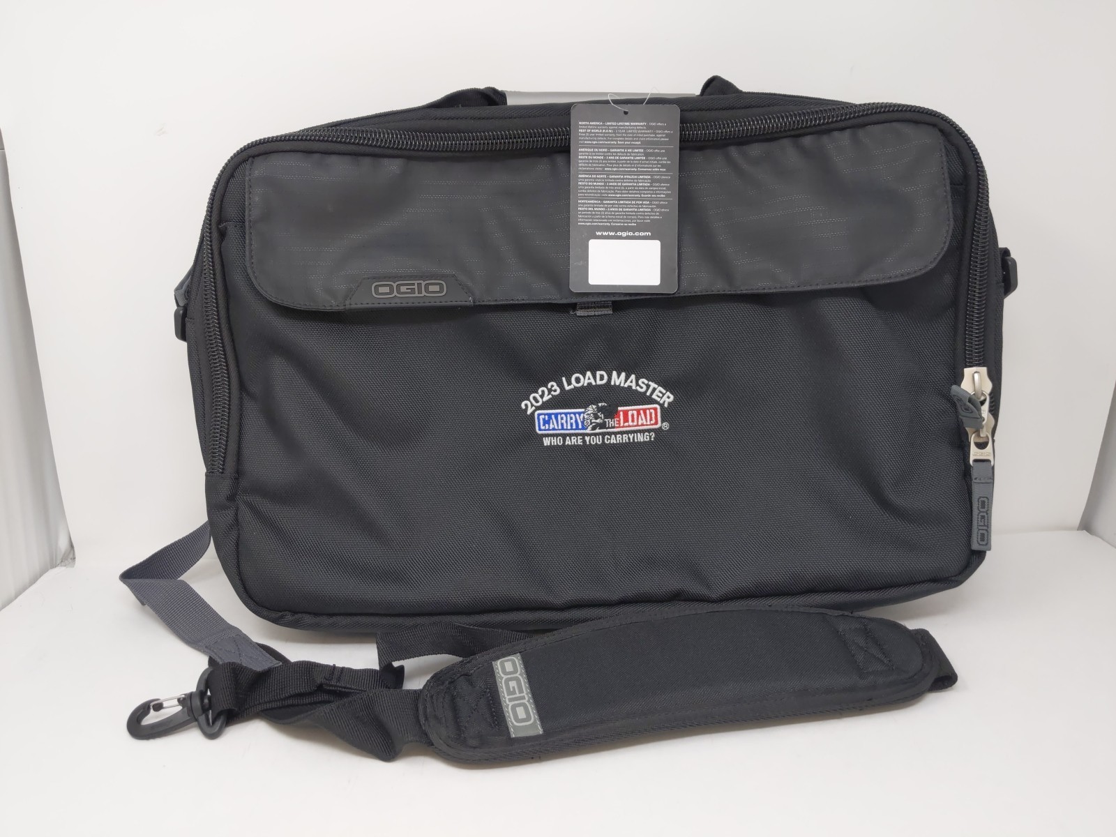 Ogio Laptop Tablet Carrying Bag W/ Strap Black 18 x 12