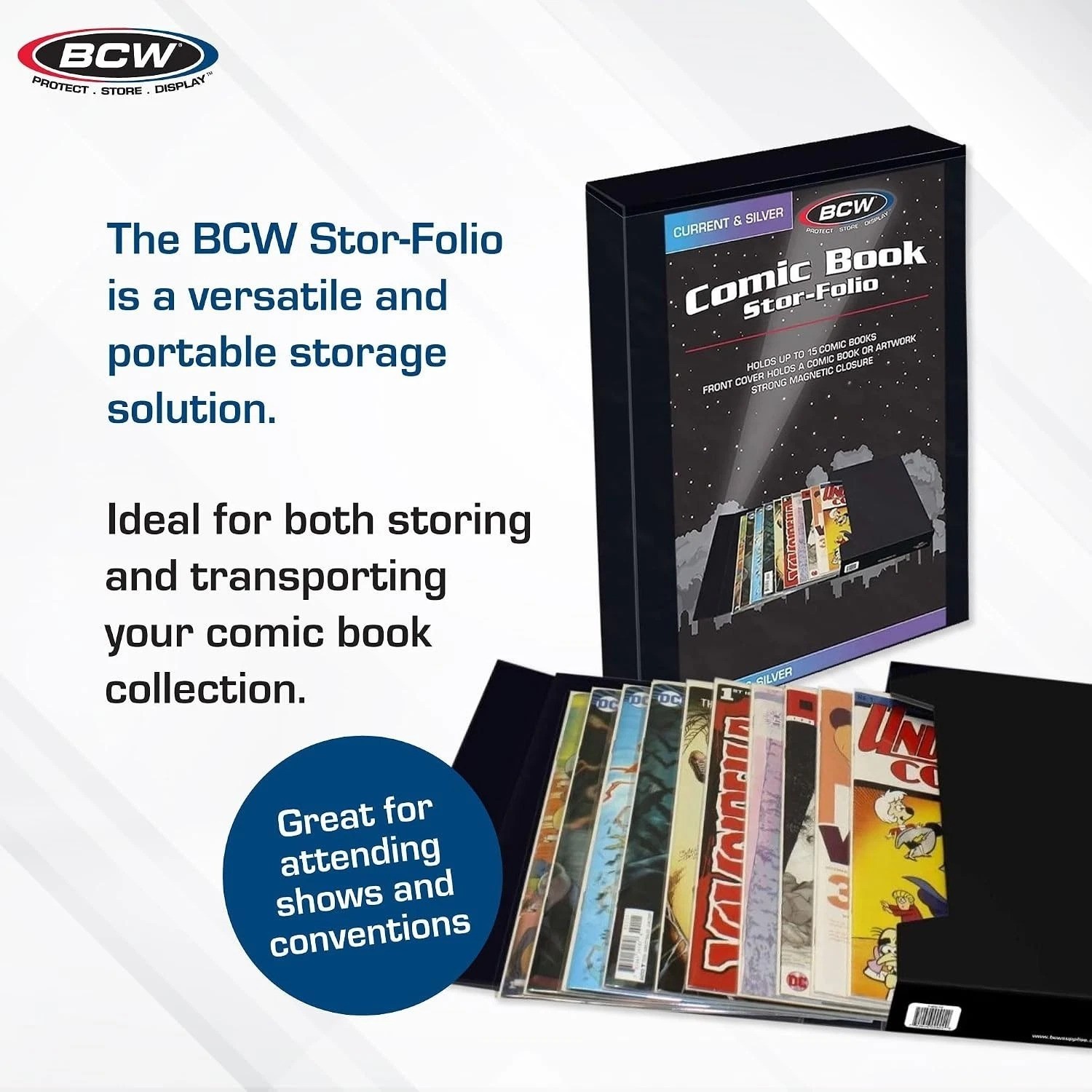Comic Book Stor-Folio 2 Pack - Silver Age & Current Age