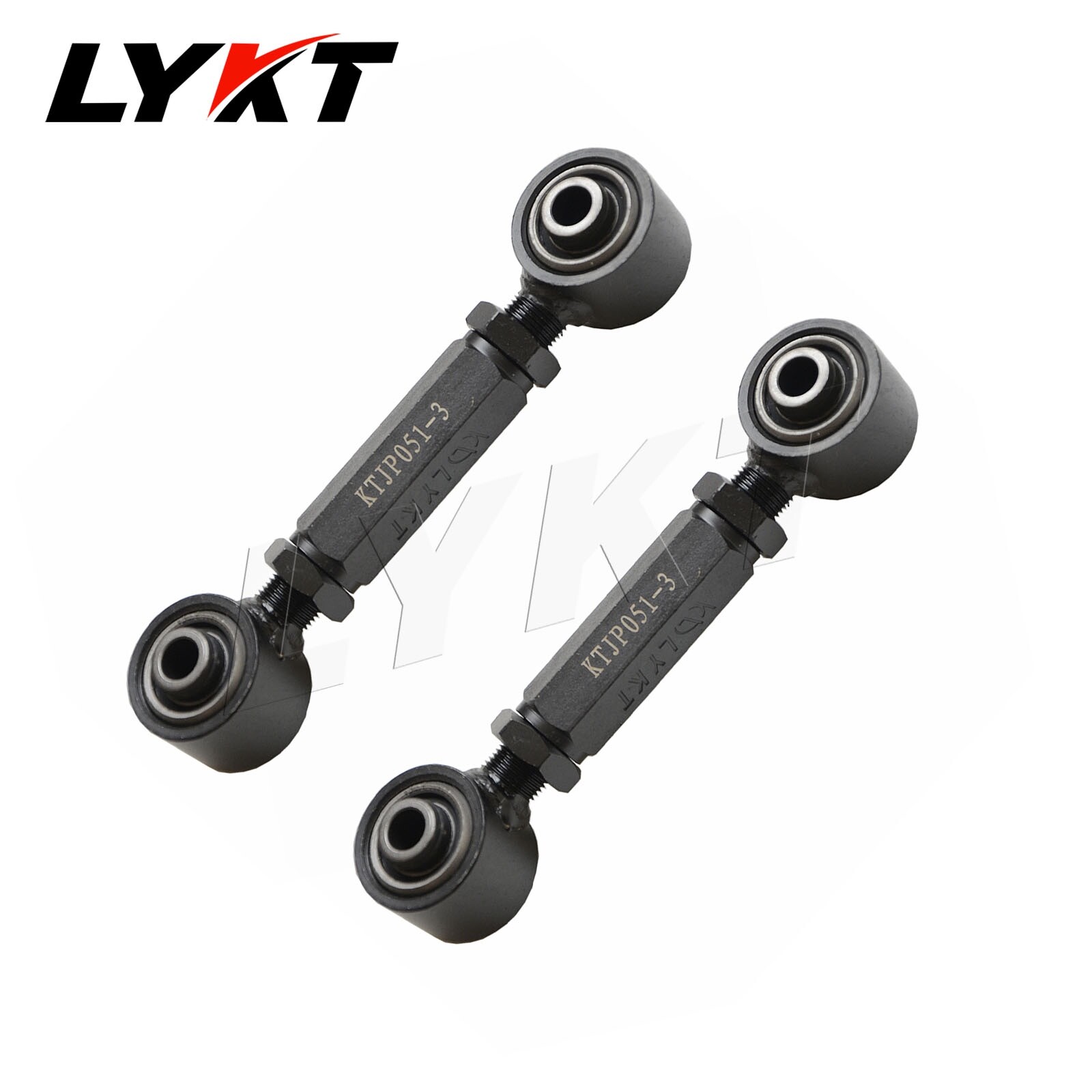LYKT 2pcs Adjustable Rear Toe Kit for Jeep Patriot/Compass & Dodge Caliber