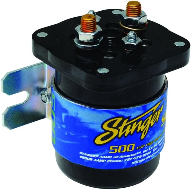 Stinger SGP35 500-AMP High Current Battery Relay and Isolator, 12V