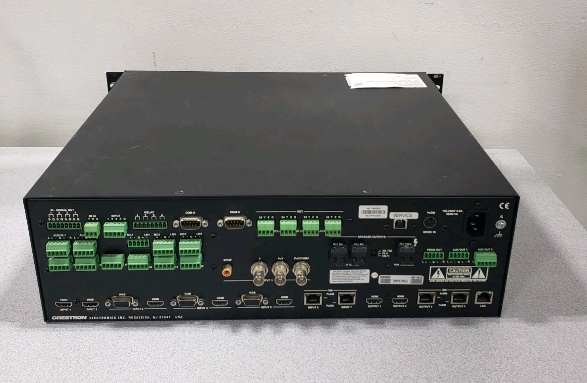 CRESTRON DMPS-300-C DIGITAL MEDIA PRESENTATION SYSTEM SEE PHOTOS