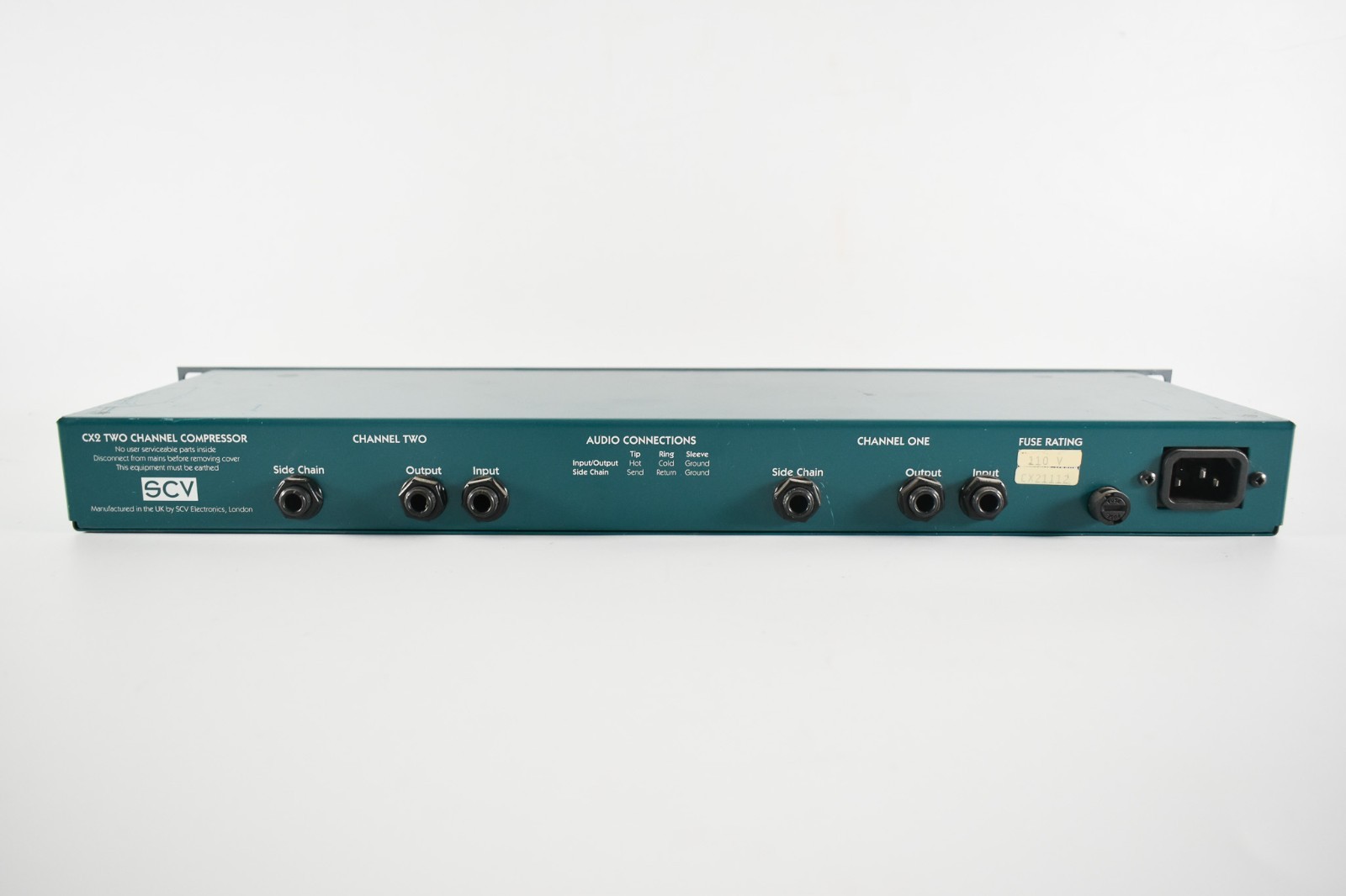 LA Audio CX2 2 Channel Audio Compressor