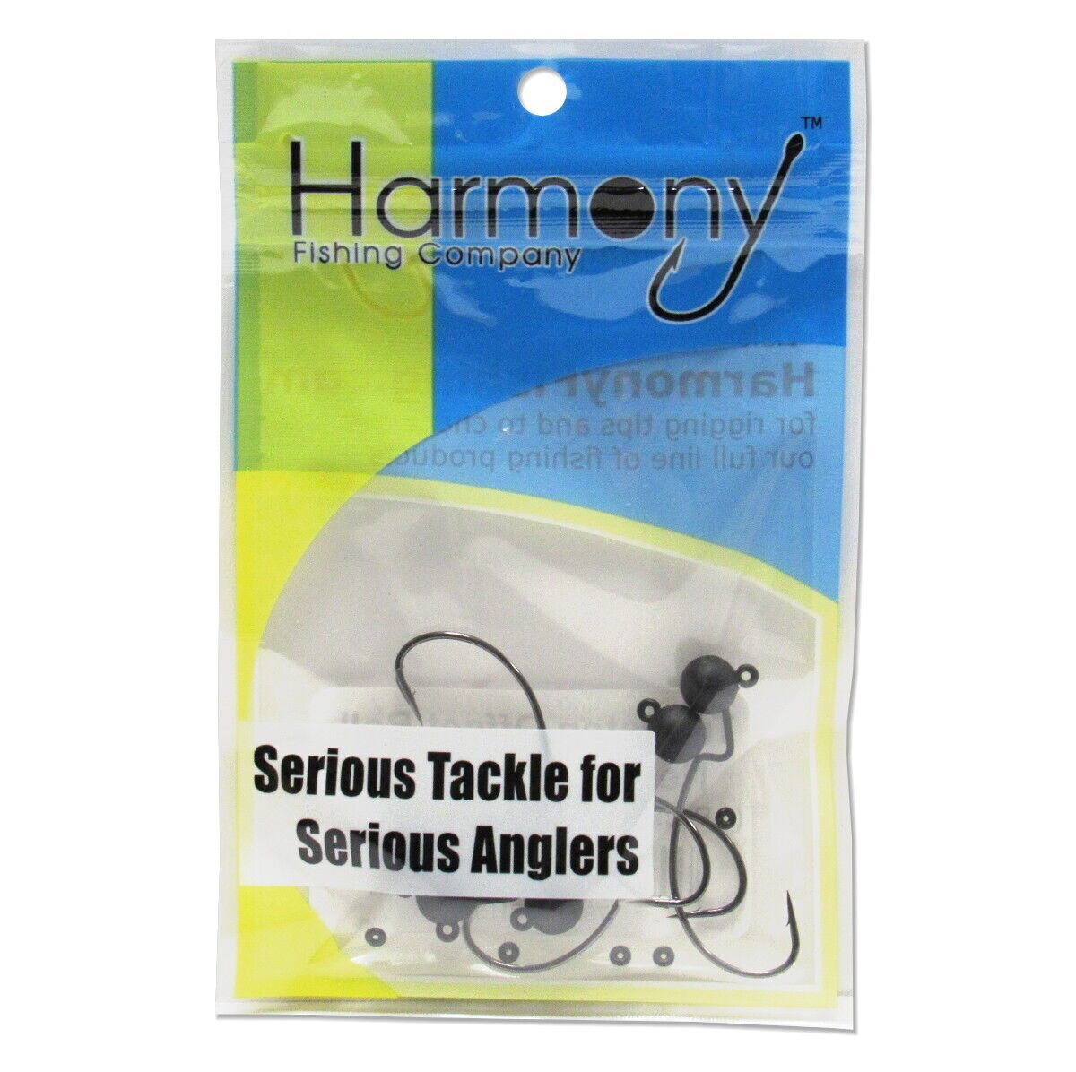 Harmony Fishing - Tungsten Offset Weedless Ned Rig Jigheads (5 Pack)