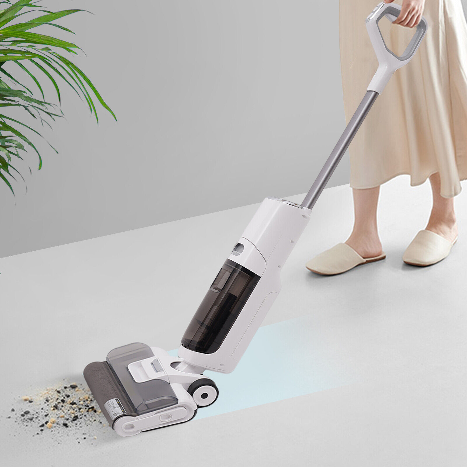 Cordless Wet Dry Vacuum Cleaner One-Step Mop Hardwood Floor Vacuum Cleaner