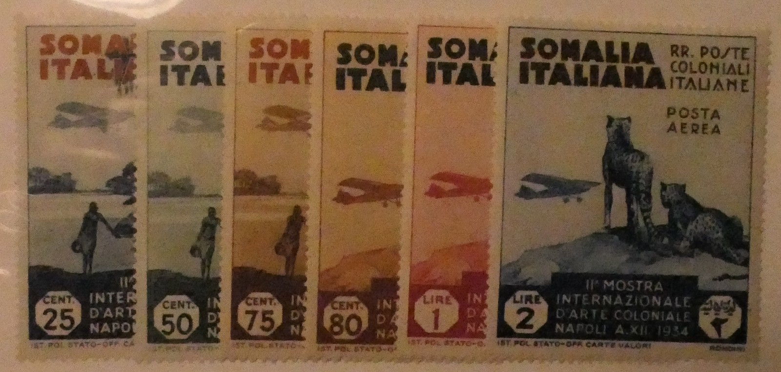 Somalia Scott #C 1-6, Set of 6, Mint OG (LH)
