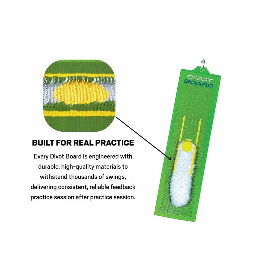 Divot Board - The Original Patented Low Point and Swing Path Trainer - Instan...