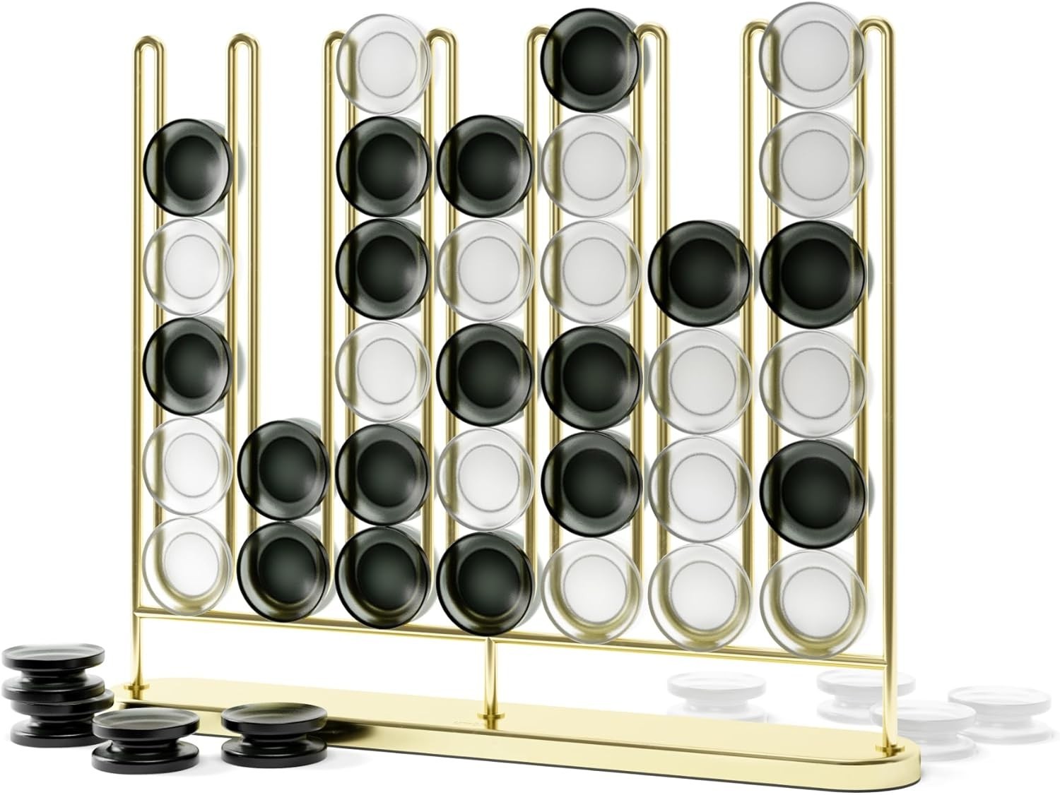 Umbra Sung Woo Park Design STAX - Four in a Row - BRASS