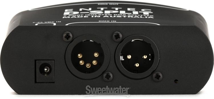 ENTTEC D-Split 4-port Isolated DMX Splitter
