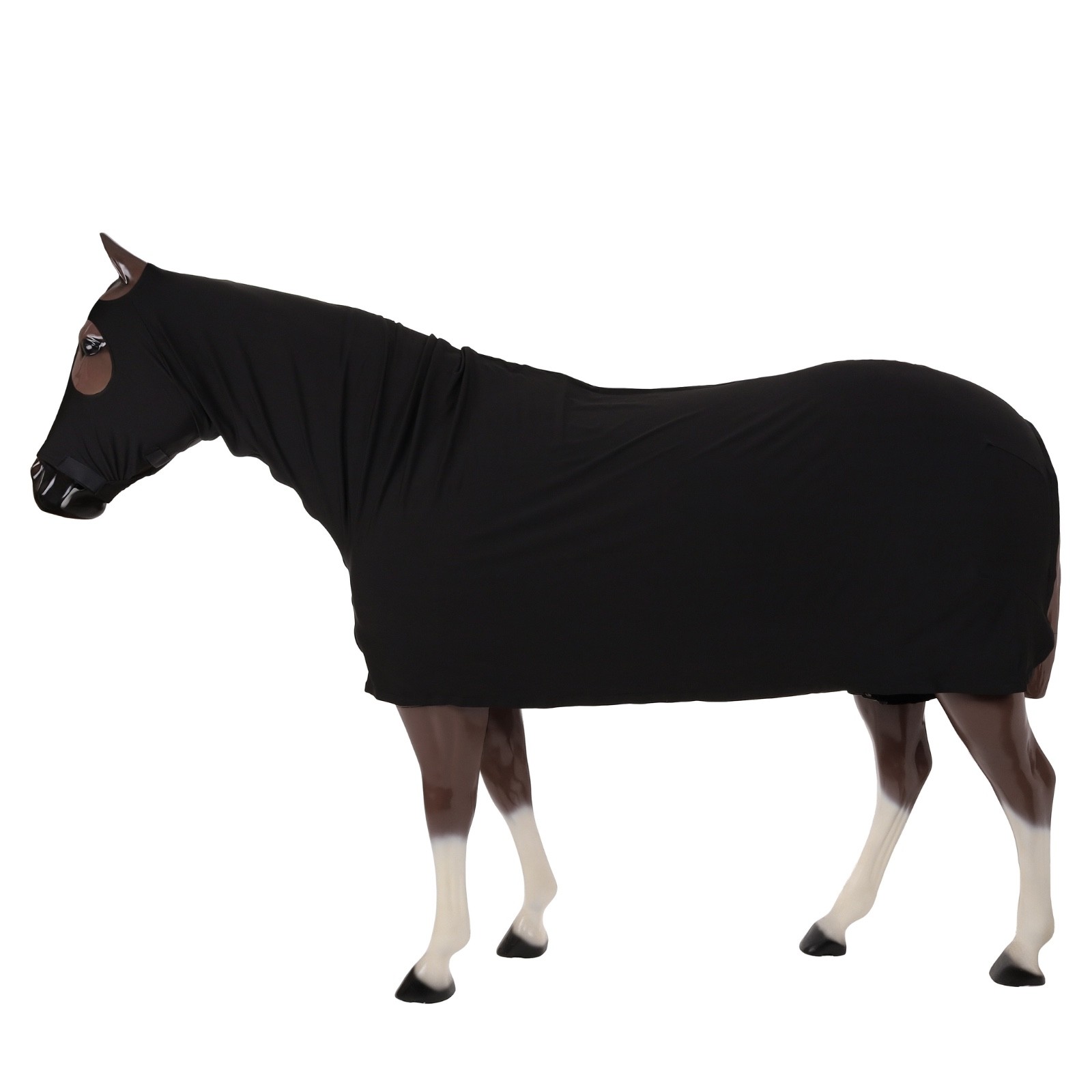 Showman XL black lycra full body cover w/zipper