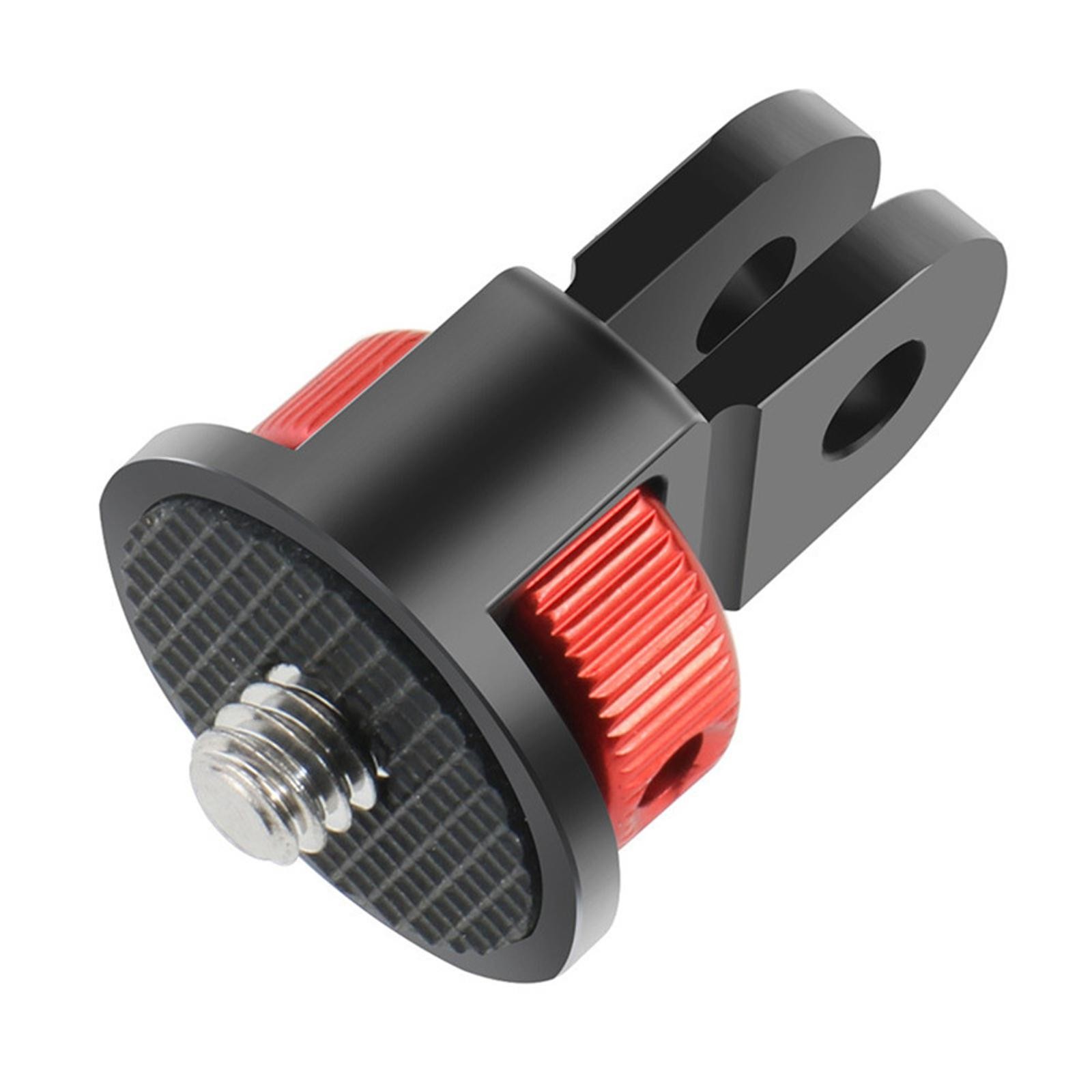 Universal 360°Rotating 1/4 Thread Aluminum Camera Adapter Tripod Mount Converter