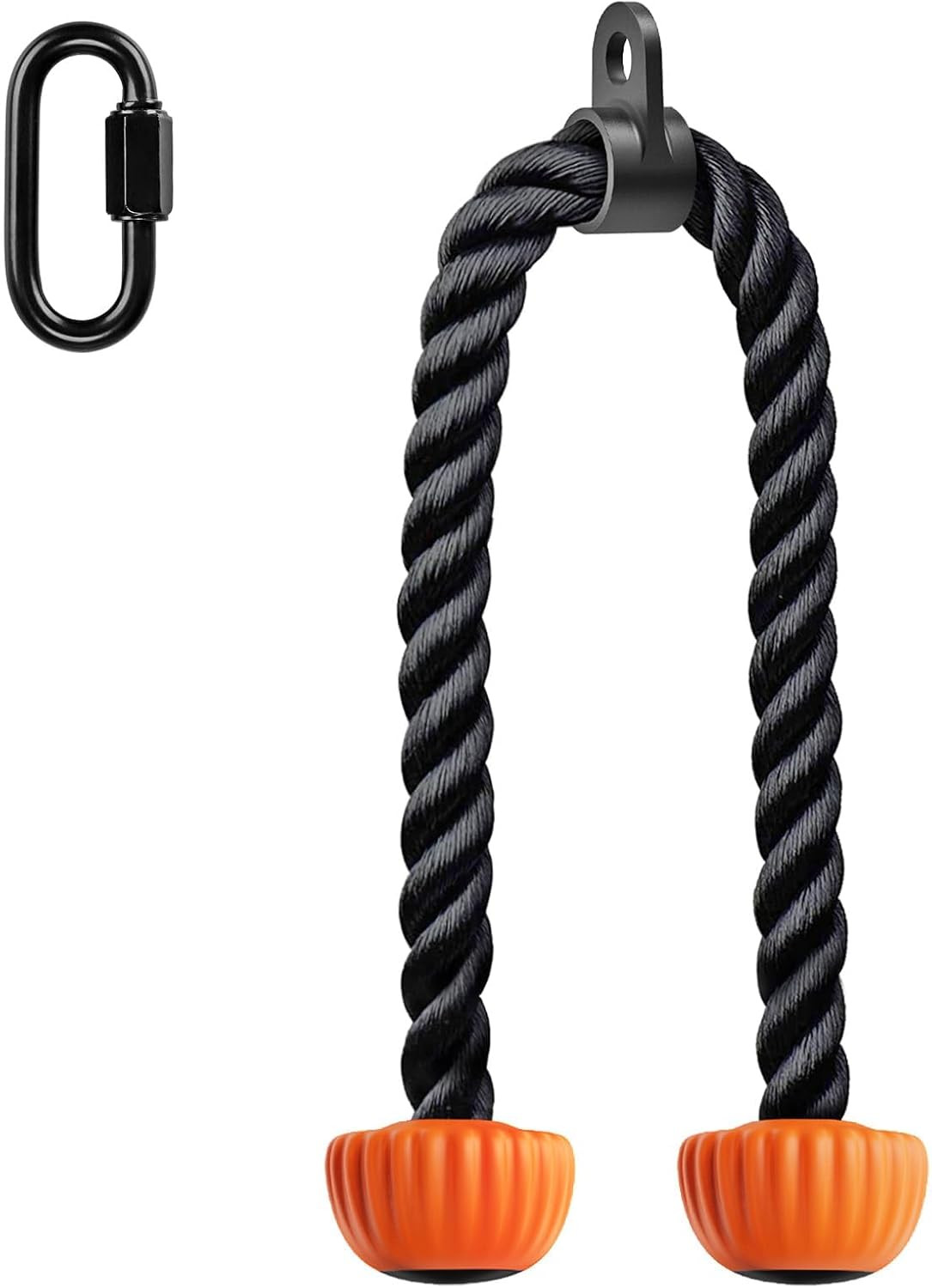 Triceps Rope with Non-Slip Soft Rubber Ends Home Gym Cable Attachment Workout...