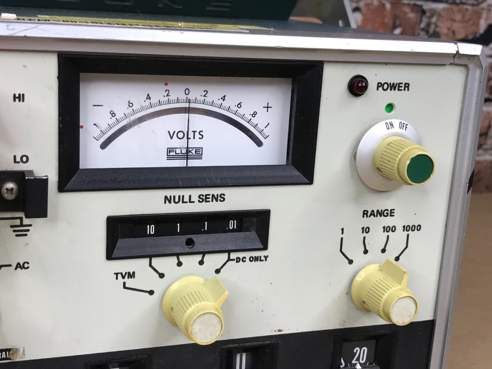 Fluke 893A AC-DC Differential Voltmeter - Untested, AS-IS (Lot 2)