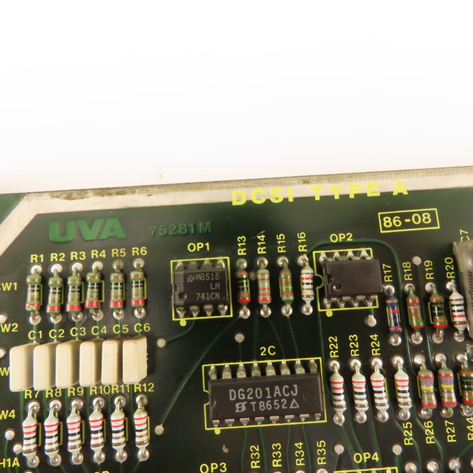 UVA 75281M Uvamatic 10MD DCSI Type A Circuit Board