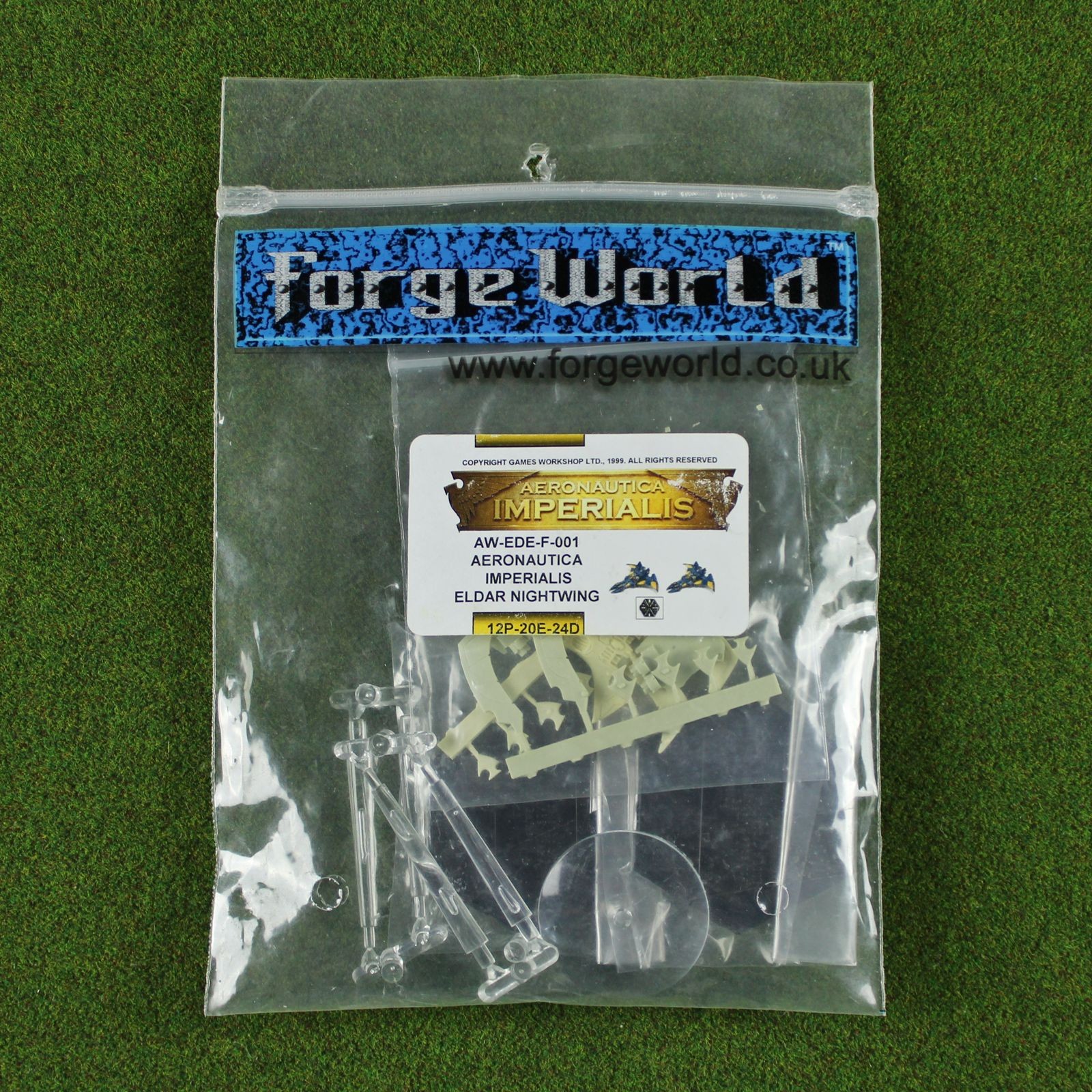CLASSIC FORGE WORLD Aeronautica Imperialis "Eldar Nightwings" Epic 40K Nightwing