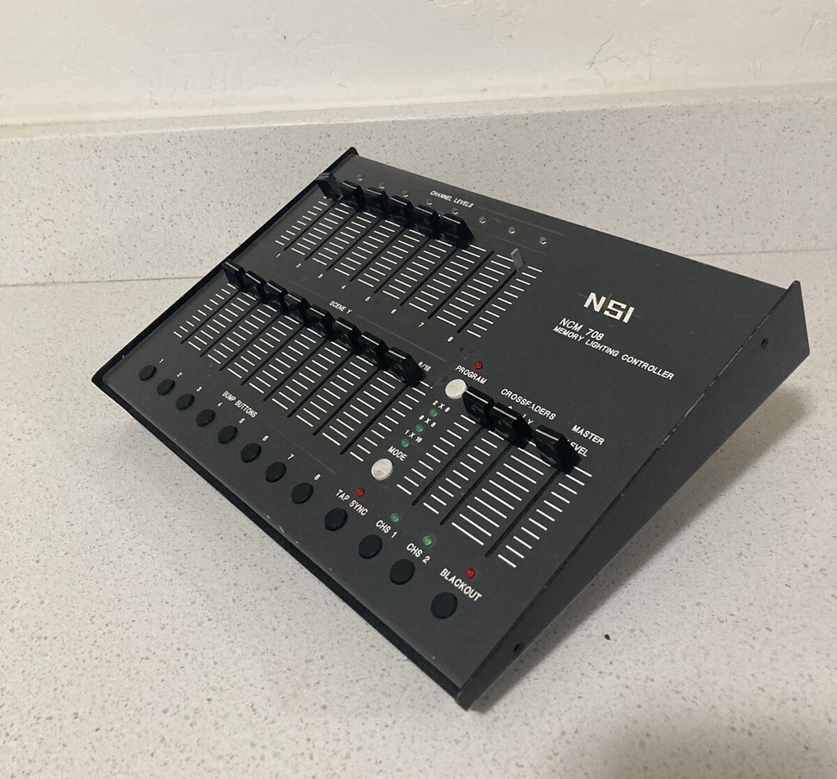 NSI memory lighting controller model NCM 708 pre-owned untested