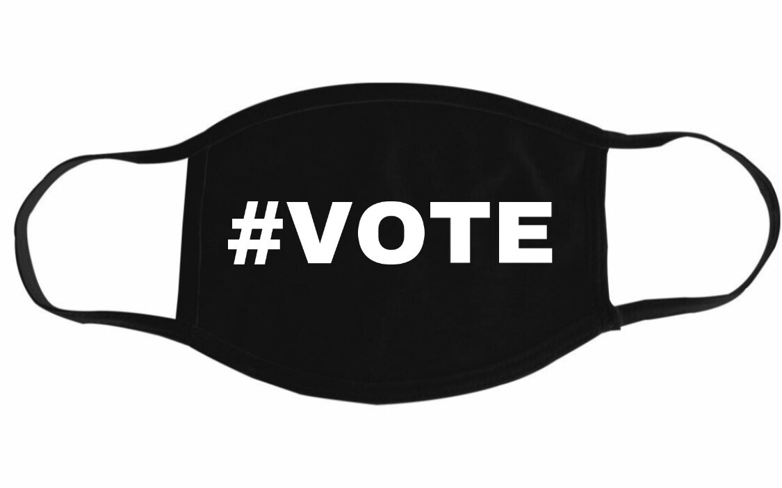 VOTE Face Mask Washable Cotton Reusable Vomo