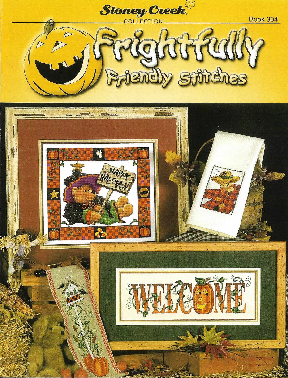 Frightfully Friendly Stitches BK304 by Stoney Creek cross stitch pattern