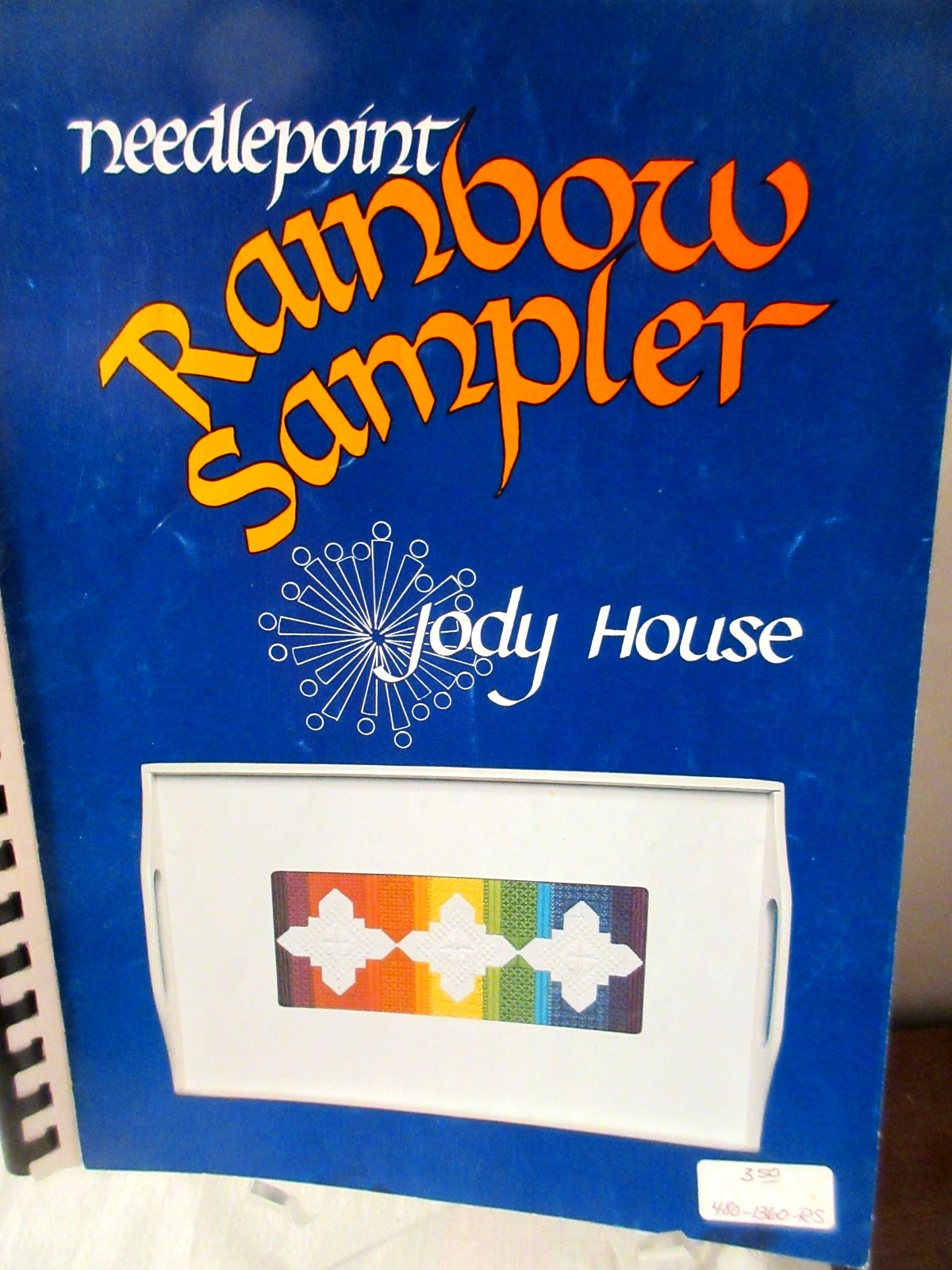 HTF vintage Jody House RAINBOW SAMPLER Needlepoint Pattern