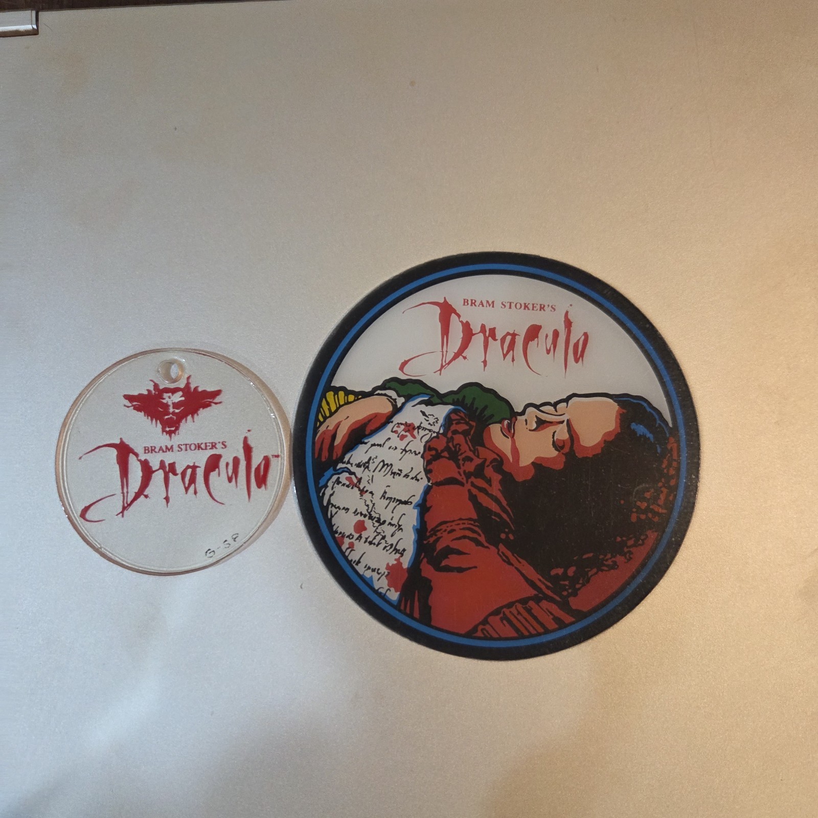 BALLY WILLIAMS DRACULA PINBALL PROMO PLASTIC SET