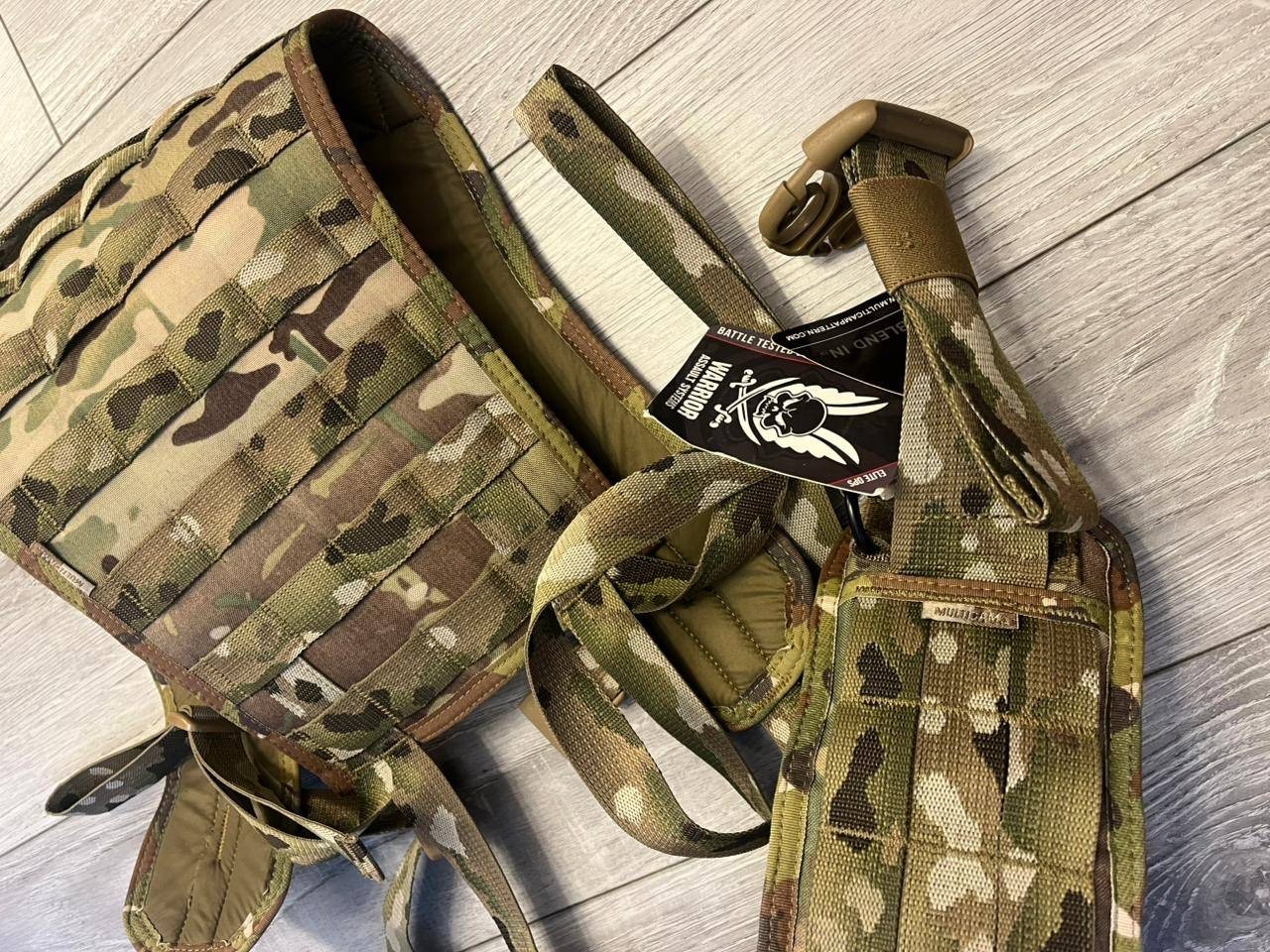 Warrior Assault Systems Harness Molle Multicam